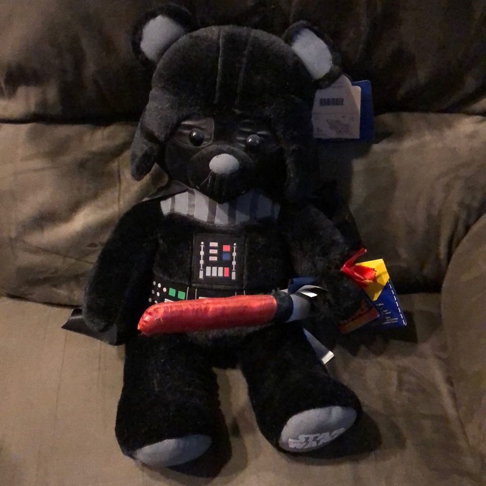 NWT Build a Bear Darth Vader Bear